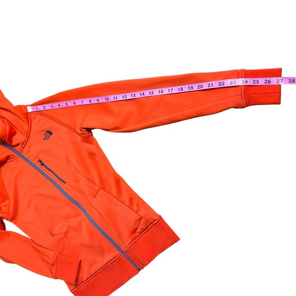 The North Face Orange Full Zip UP Hoodies Jacket Size: XS - Picture 11 of 15